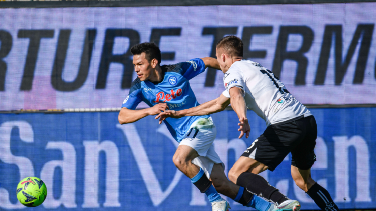 Chucky Lozano ante el Spezia