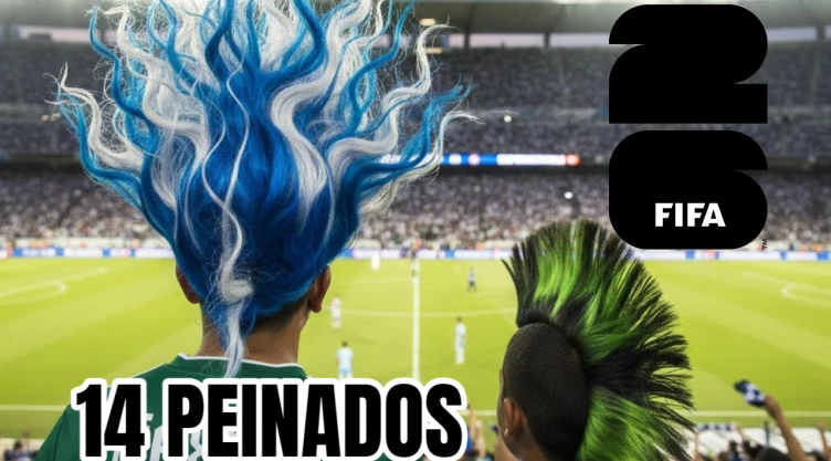 14 peinados locos que puedes usar para ver la Copa Mundial de la FIFA 2026: para hombres y niños