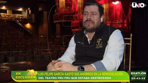 ¿Luis Felipe García, sobrino de Irma Serrano, reabrirá el Teatro Fru Fru?.jpg