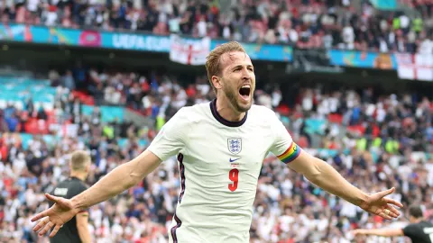 Harry Kane con Inglaterra
