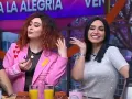 De la misma forma, Viviann y Jimena optaron por pelucas cortas, una rojiza y la otra negra. Ambas se veían muy bien y totalmente diferente a lo que nos tienen acostumbrados. | Fotos: INSTAGRAM / @vengalaalegria