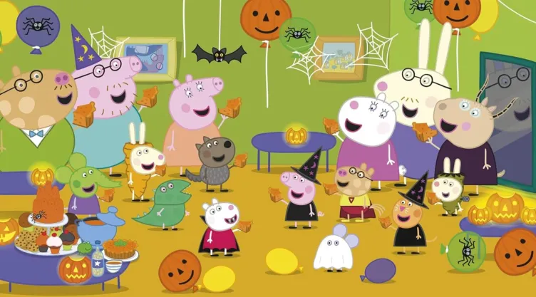 Peppa Pig Libros de Halloween para niños de 3 a 6 años que aman los fantasmas.jpg