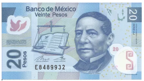billete mexicano 20