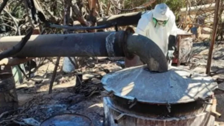 Laboratorio clandestino