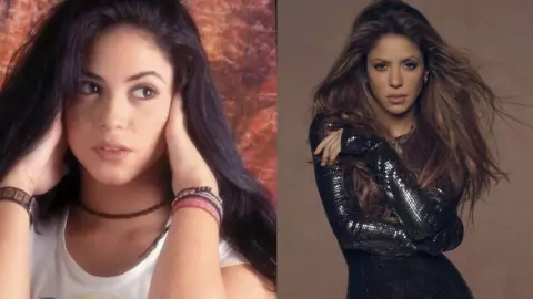 Antes y después de Shakira; así lucía la cantante en sus inicios