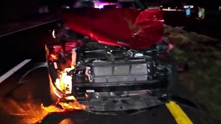 Familia choca vacas Chiapas