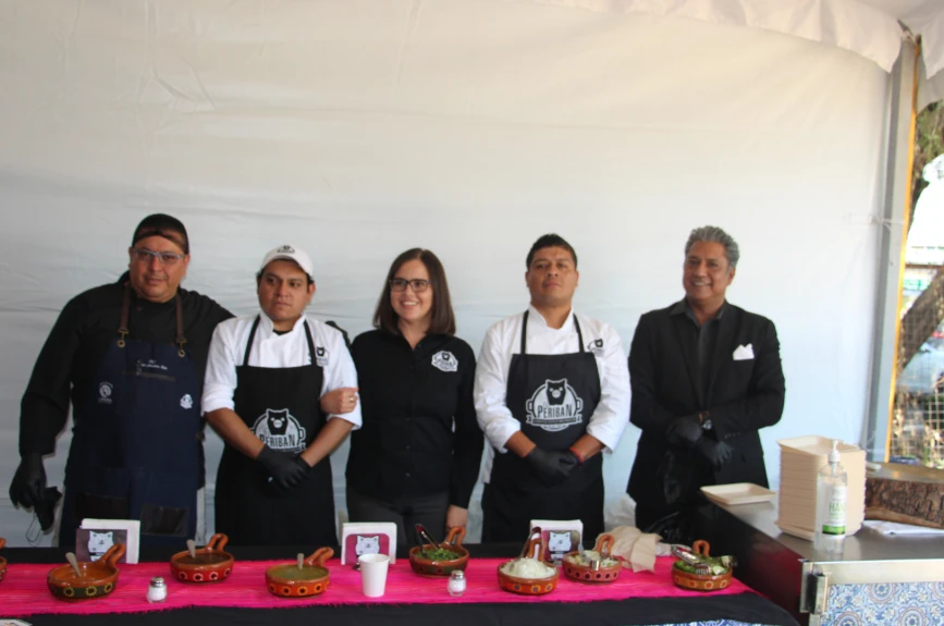 Ricos y deliciosos platillos tuvimos en el centro de acopio