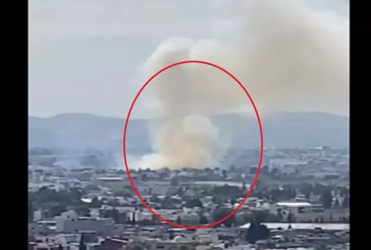 explosión en Tlaxcalancingo hoy 31 de enero de 2024