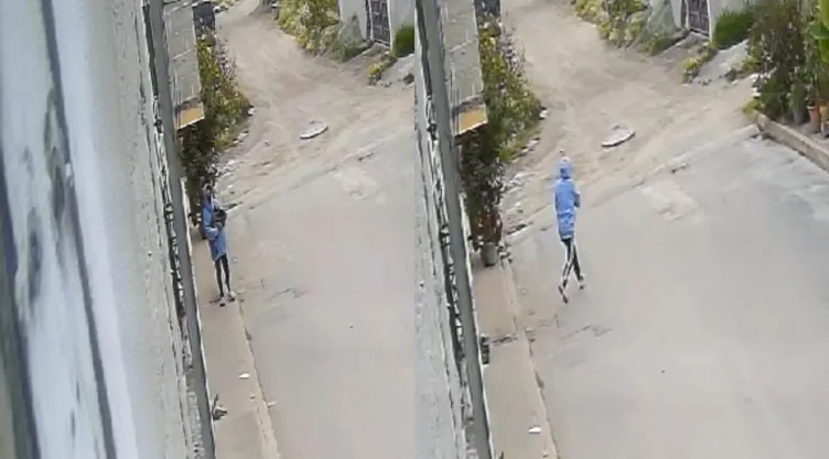 Cámaras de seguridad captan cuando una mujer abandona a un recién nacido en Tecámac