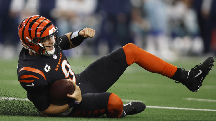 El quarterback de los Cincinnati Bengals, Joe Burrow