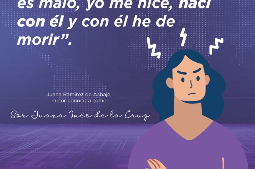Sor Juana Inés de la Cruz nació el 12 de noviembre de 1651