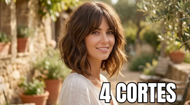 4 ideas de cortes bob con flequillo cortina para darle equilibrio al rostro y rejuvenecer al instante