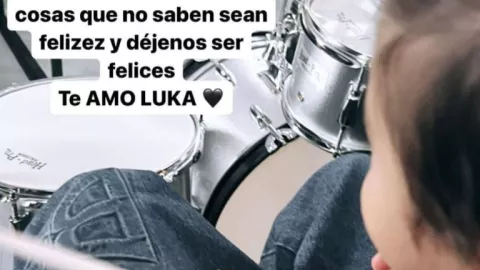 Santa Fe Klan y su hijo Luka.