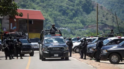 Enfrentamiento en la frontera México Guatemala
