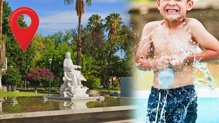 Balneario Parque Hidalgo en León, Guanajuato aparece en Google maps
