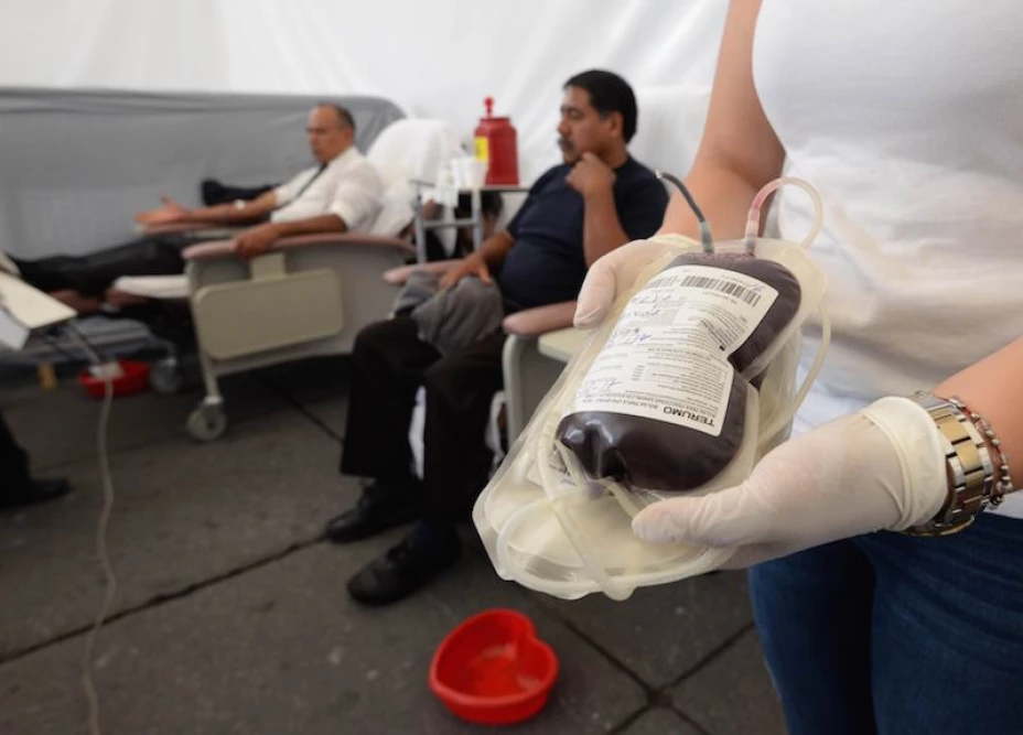 Donación de sangre