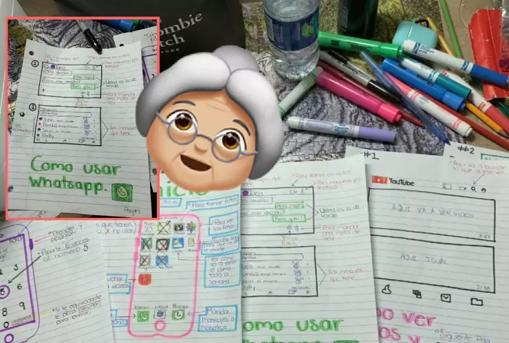 Crea guía para su abuela