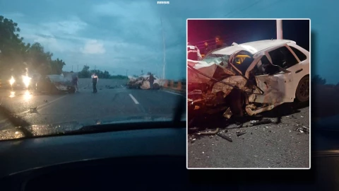Accidente en la carretera Tuxtla Gutiérrez - Aeropuerto Ángel Albino Corzo deja varios lesionados