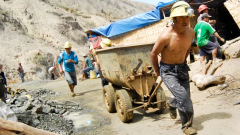 Extracción de cobre