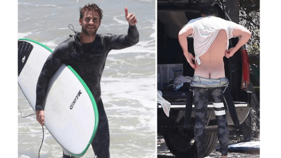 Descuido de Liam Hemsworth deja ver de más Foto Especial
