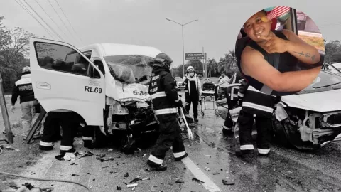 Despiden a Freddy, el chófer que fue víctima del accidente en la carretera Puerto Aventuras- Tulum