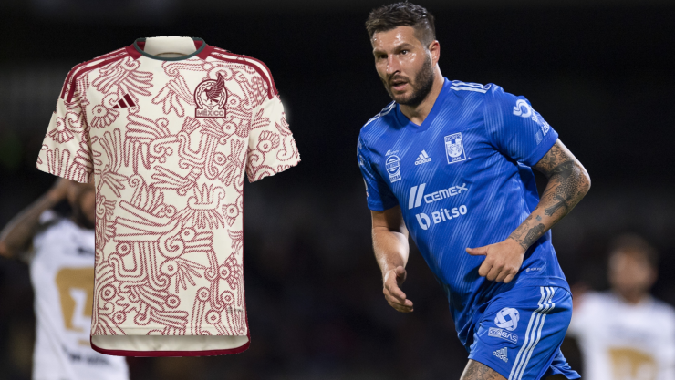 Gignac jugando con Tigres en Liga Mx