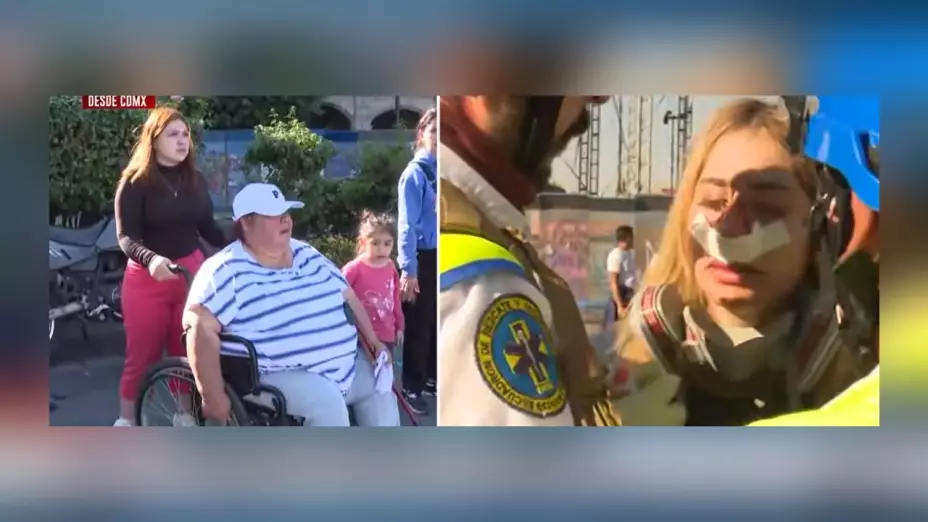 Policías reprimen a familia en marcha de la Generación Z