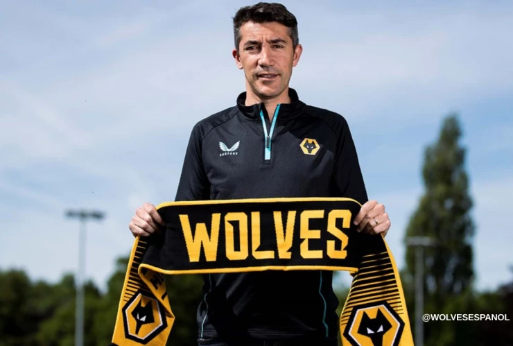 Bruno Lage , técnico del Wolves
