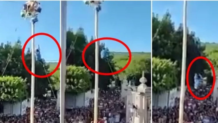 VIDEO - Niño se cae de nueve metros de altura por estar jugando