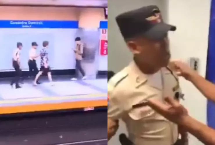 VIDEO | Captan detención de Luisito Comunica en el metro de República Dominicana