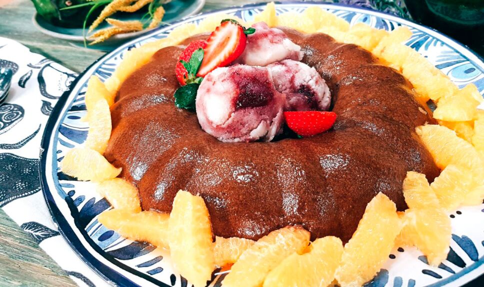Mousse de zapote