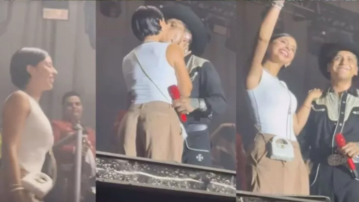 CHRISTIAN NODAL Y ÁNGELA AGUILAR EN MAZATLÁN