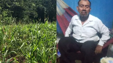 hombre fue hallado muerto en parcela