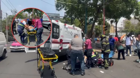 CDMX: Camión cercena extremidades tras atropellar a un adulto mayor en la Cuauhtémoc