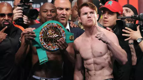 Mayweather Canelo &Aacute;lvarez