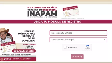 ¿Cómo ubicar el módulo del INAPAM más cercano a mi domicilio?