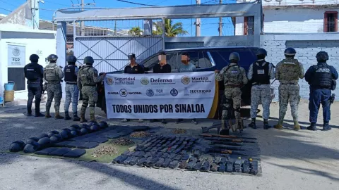 Detenidos y armas aseguradas tras enfrentamiento en San Francisquito, Mazatlán