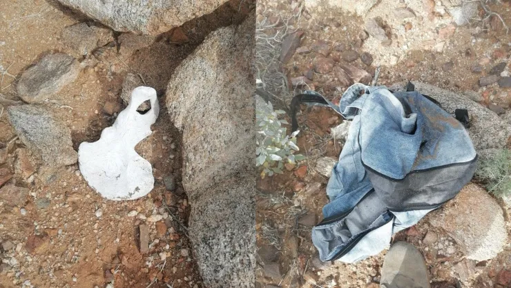 Colectivo de búsqueda de personas halla restos óseos en La Rumorosa