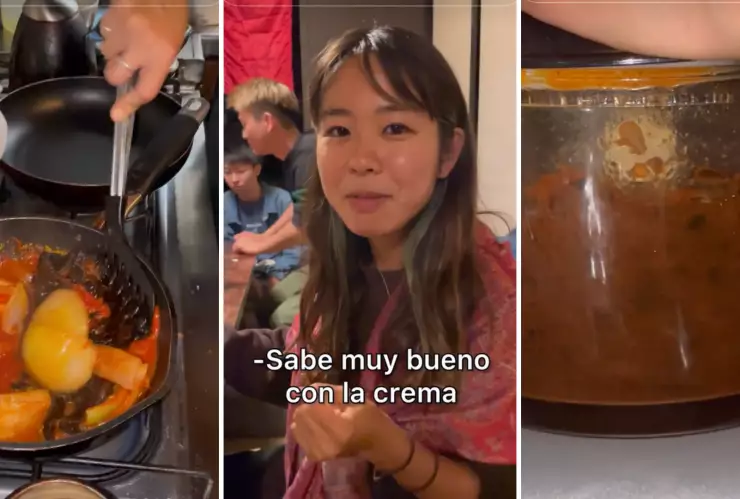 Mexicano enseña a japoneses a preparar chilaquiles en Kioto se vuelve viral en TikTok.png