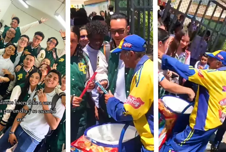 Estudiantes compran todos los Bonice a abuelito y su reacción se hace viral