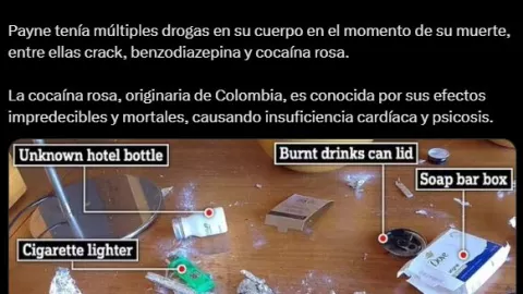 Liam Payne y las sustancias