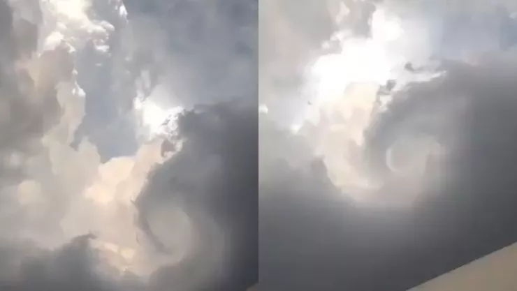 Captan nube giratoria durante una tormenta en México; esto sabemos de ese fenómeno