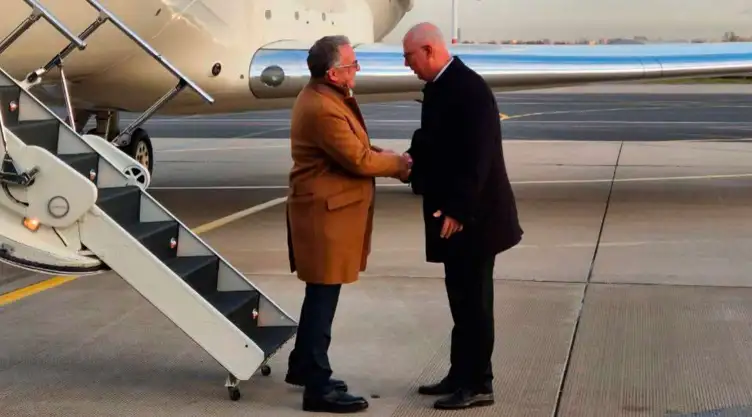 Los enviados especiales de EU, Steve Witkoff, y de Rusia, Kirill Dmitriev.