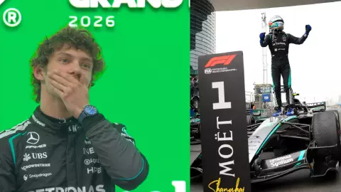 Resultado GP de China 2026: Kimi Antonelli gana su primera carrera de F1 y rompe en llanto