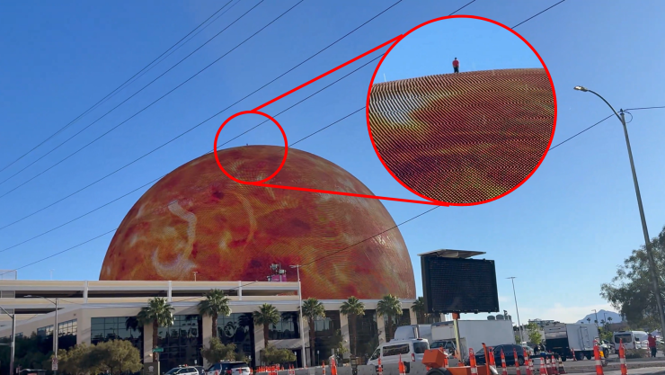 Hombre escala la Espera en Las Vegas; captan el momento en video.png