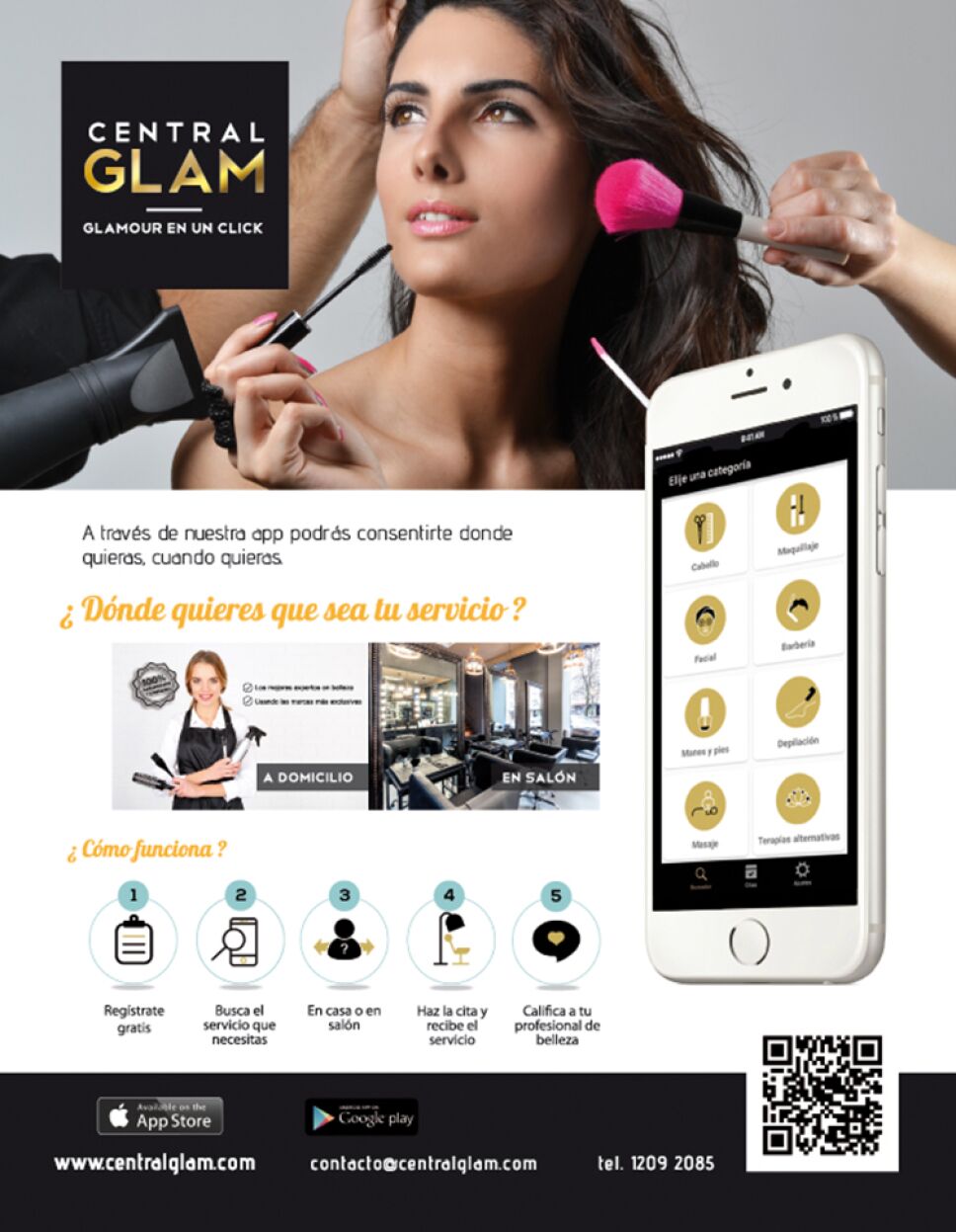 Aplicación Central Glam