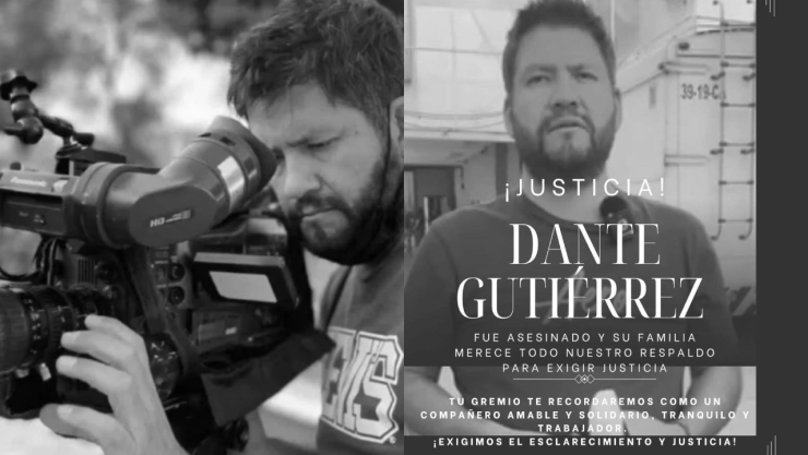 Muerte Dante Gutiérrez camarógrafo de canal once
