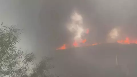 Incendio en Santa Fe