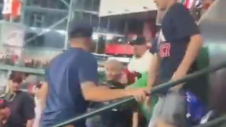pelea partido