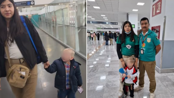 Niño de tres años de Rusia abandonado en hotel de Piedras Negras Coahuila es regresado a su país